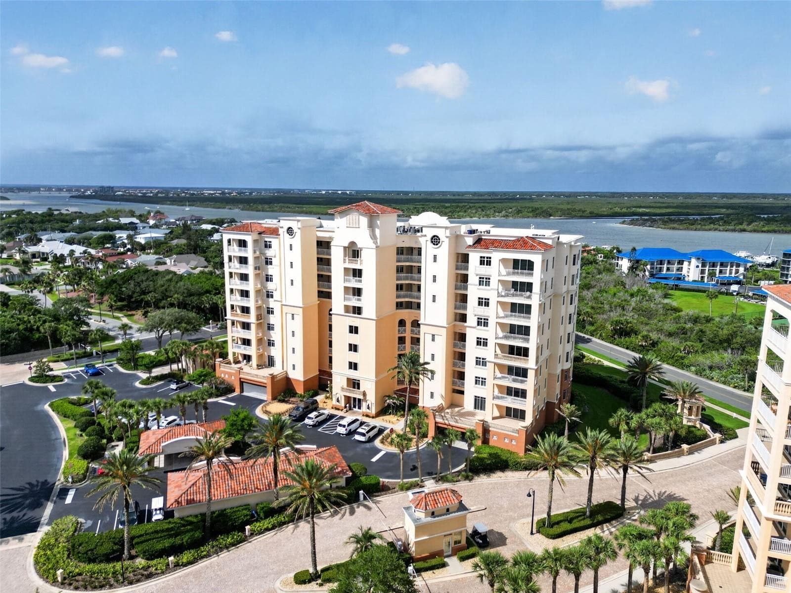 Minorca gated community between the river and the ocean
