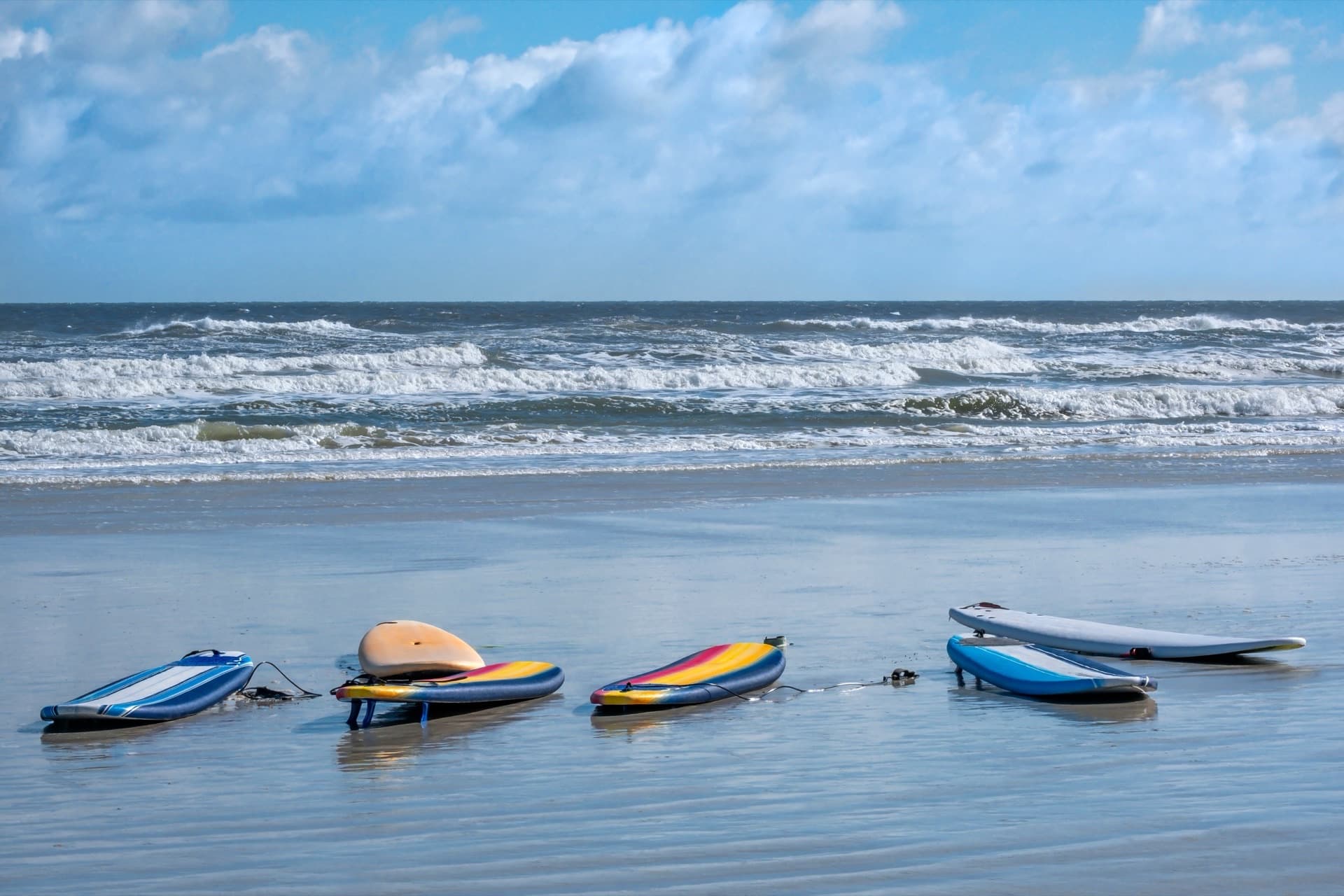 Panoramic aerial view of New Smyrna Beach, Florida — Things to Do in New Smyrna Beach